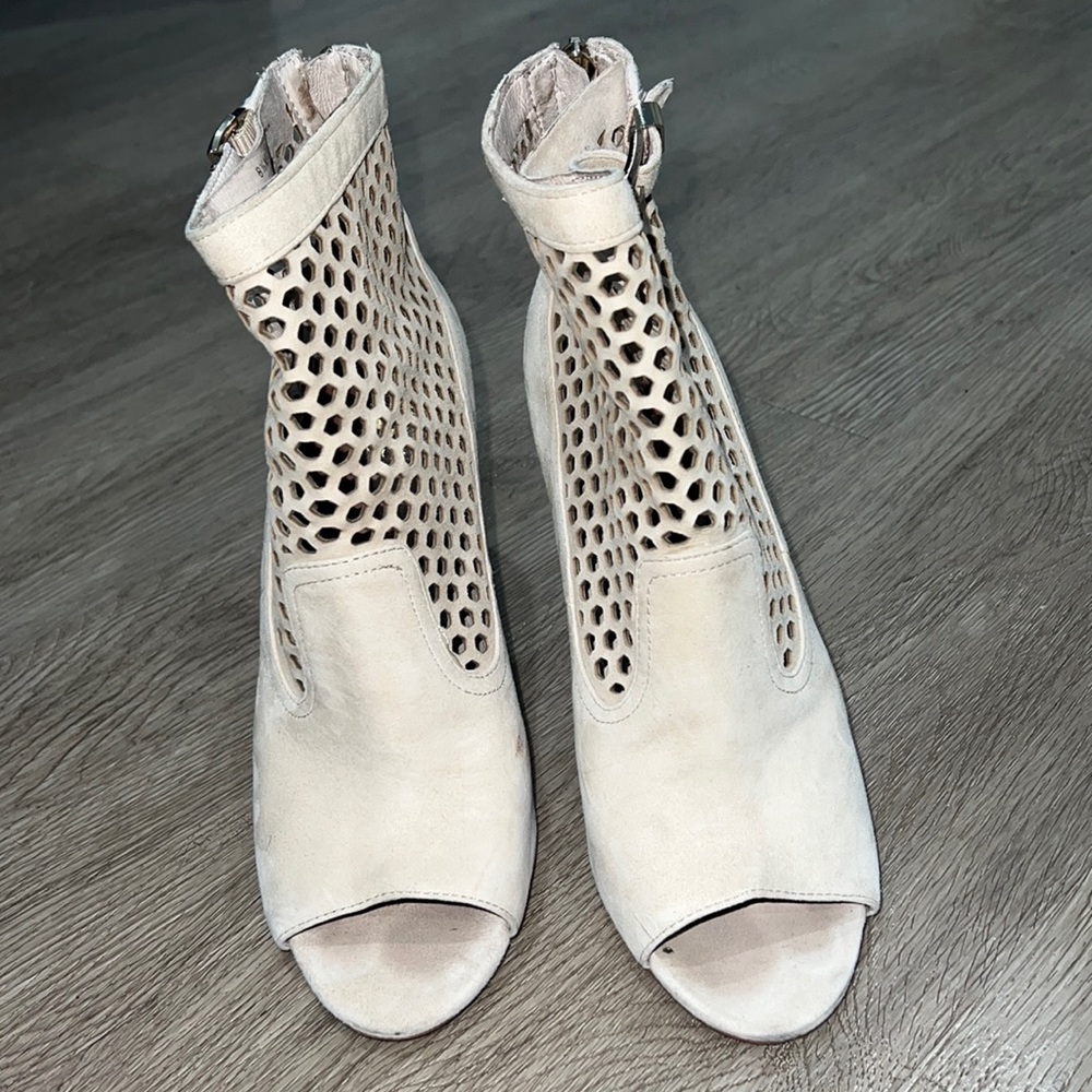 Caged booties